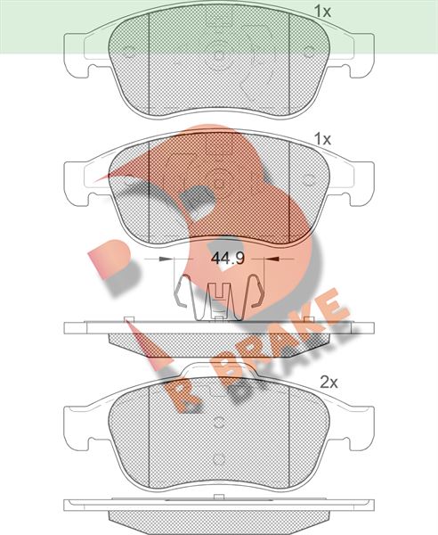 Fluence Ön Fren Balatası 