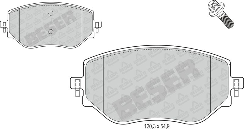 Renault Clio 5 Ön Fren Balatası