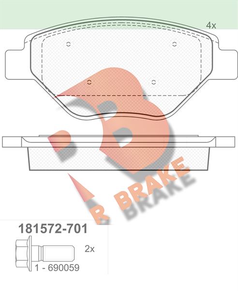 Renault Megane 2 Ön Fren Balatası 