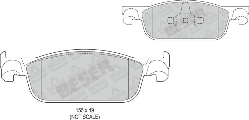 Dacia Sandero 2 Ön Fren Balatası 