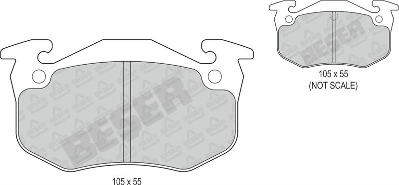 Peugeot 208 Arka Fren Balatası