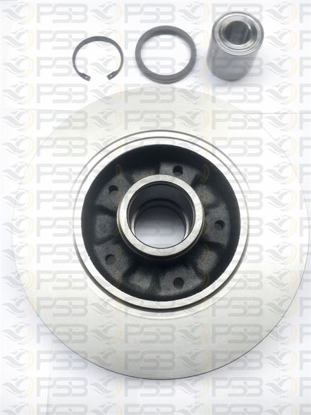 Renault Fluence Arka Fren Diski Rulmanlı