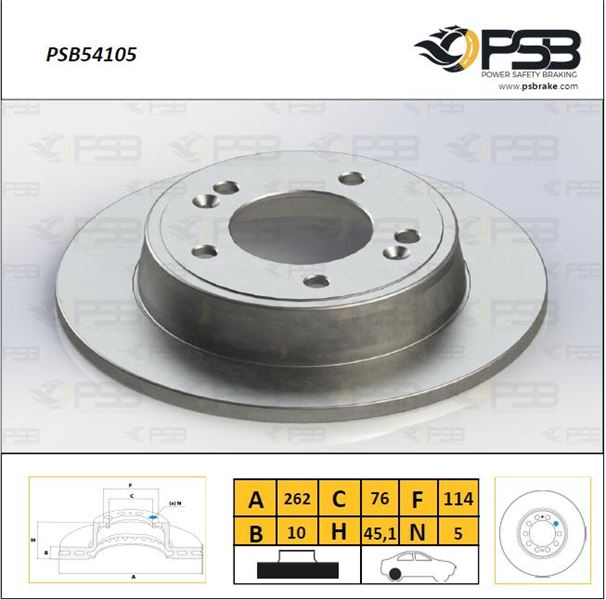 Hyundai Elentra Arka Fren Diski
