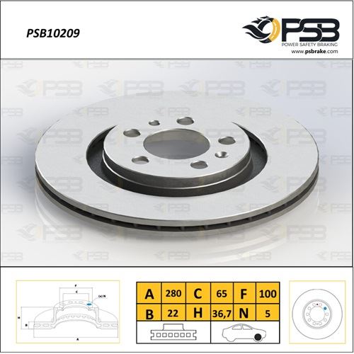 Wolksvagen Golf Ön fren diski