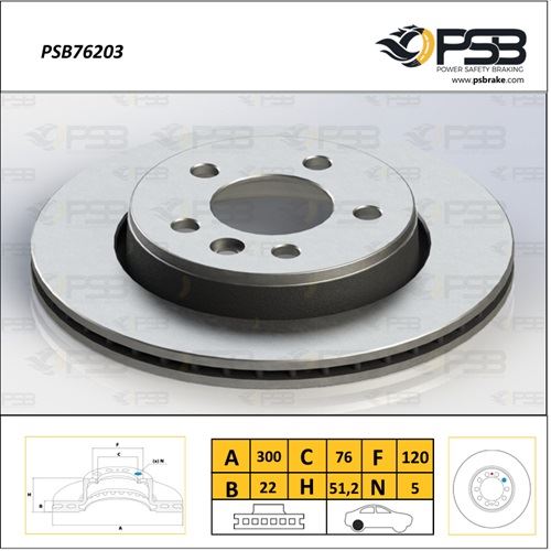 Wolksvagen Amarok Arka Fren Diski