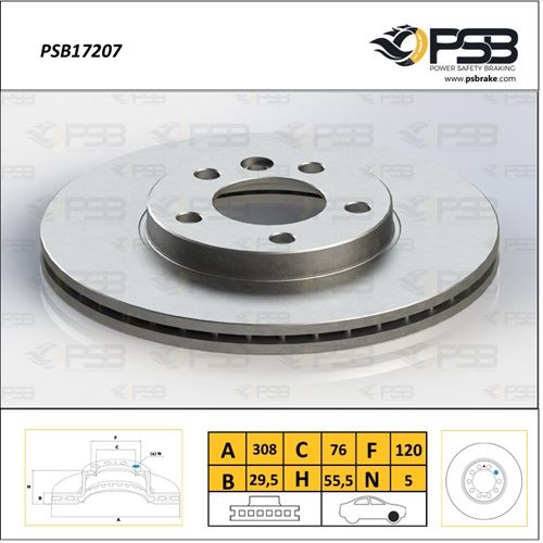 Wolksvagen Touareg Ön Fren Diski