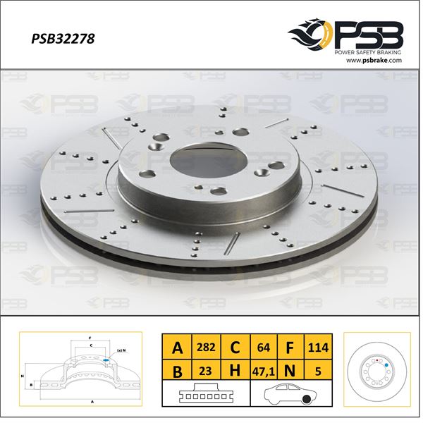 Honda Civic Ön Fren Diski