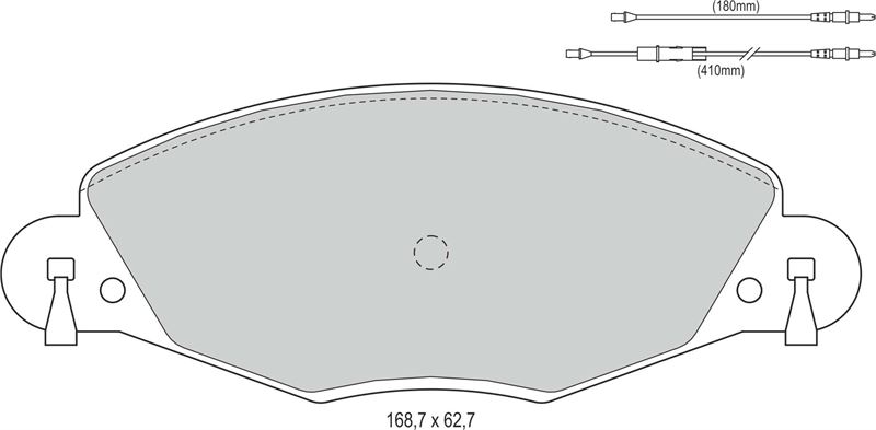 Citroen C5 Ön Fren Balatası
