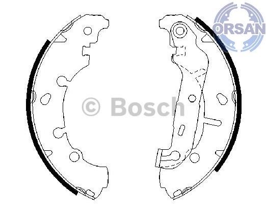 Ford Eskort Arka Pabuçlu Fren Balatası