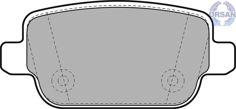 Ford Focus II Kuga Mondeo Arka Fren Balatası