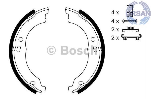 Citroen Jumper Peugeot Boxer Fiat Ducato Pabuçlu Arka Fren Balatası