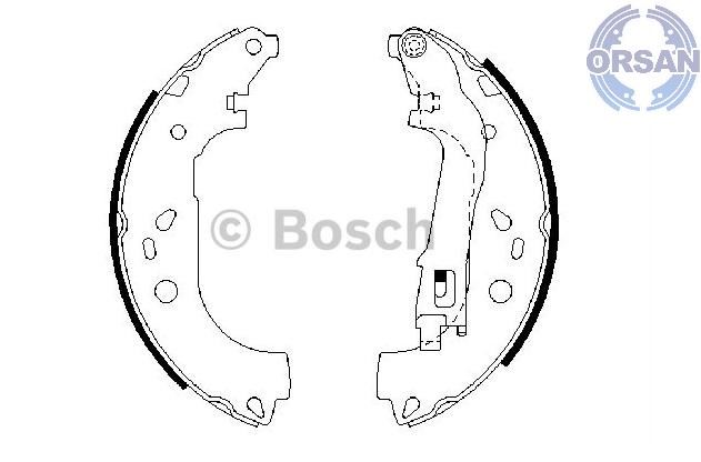 Fiat Albea Pabuçlu Arka Fren Balatası