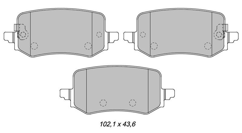 Kia Sportage Arka Fren Balatası