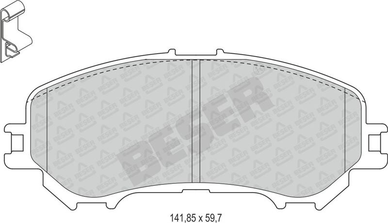 Nissan Qasqai Ön Fren Balatası