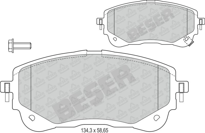 Toyota Avensis Arka Fren Balatası