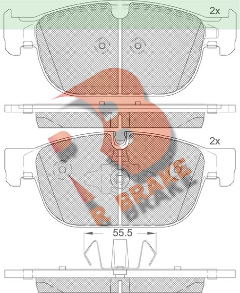Volvo Xc90 S90 Ön Fren Balatası