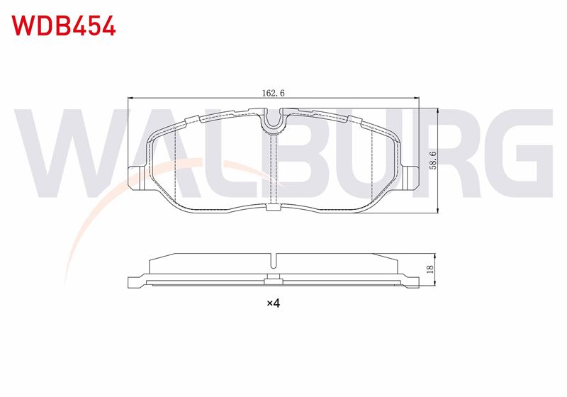 Land Rover Range Rover Ön Fren Balatası